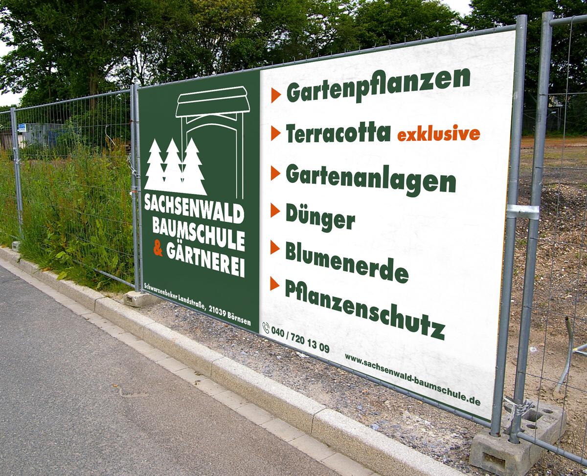 Sachsenwald Baumschule — Brand & Print Collateral — 2