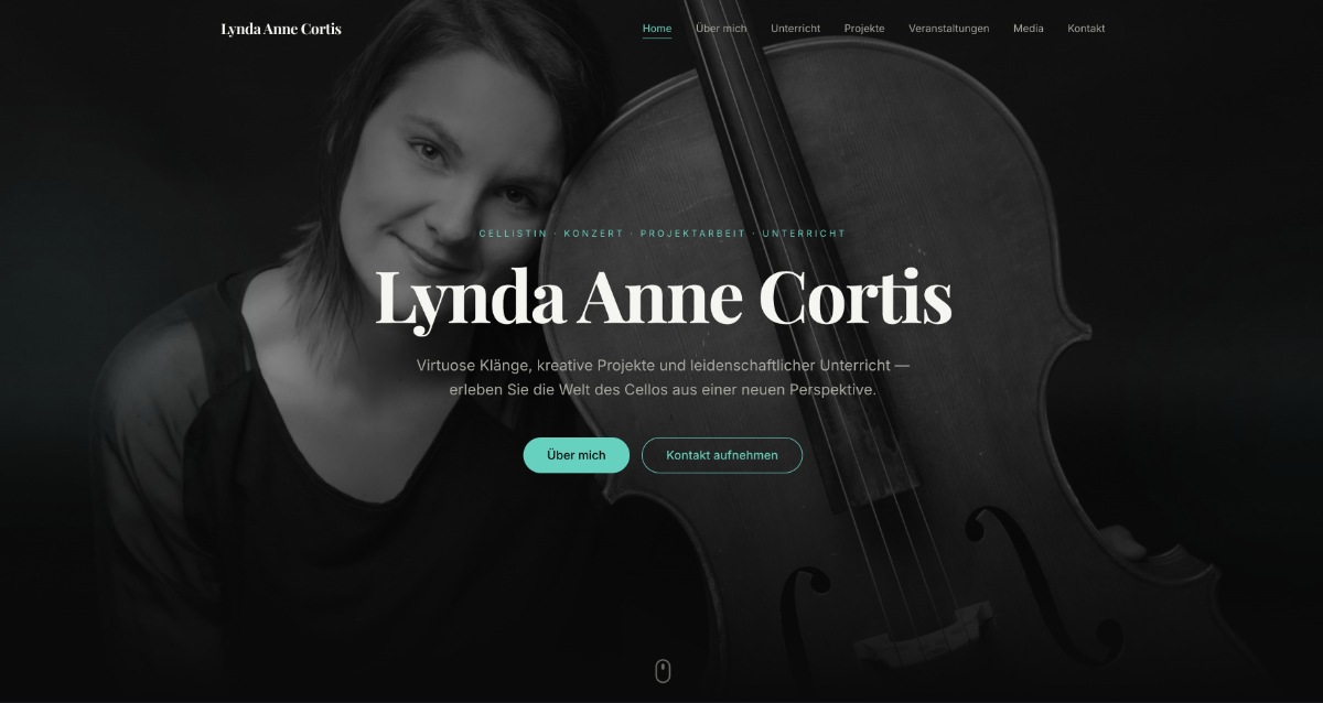 Lynda Anne Cortis — Webdesign & Custom CMS Development