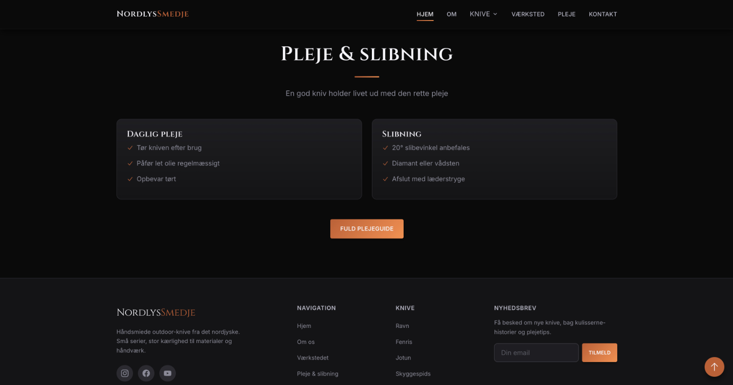 NordlysSmedje — Handmade Outdoor Knives — 6