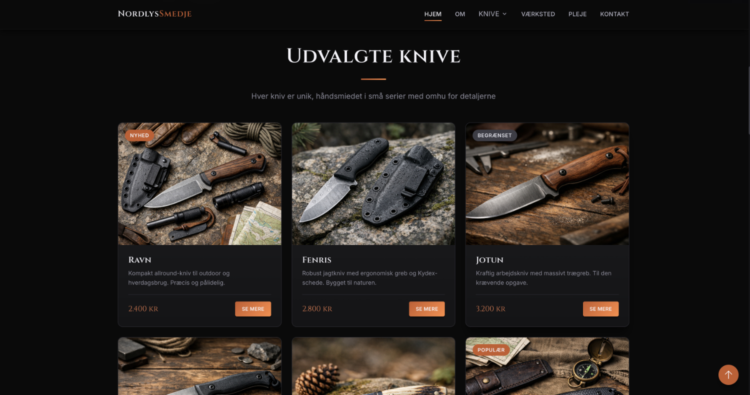 NordlysSmedje — Handmade Outdoor Knives — 2